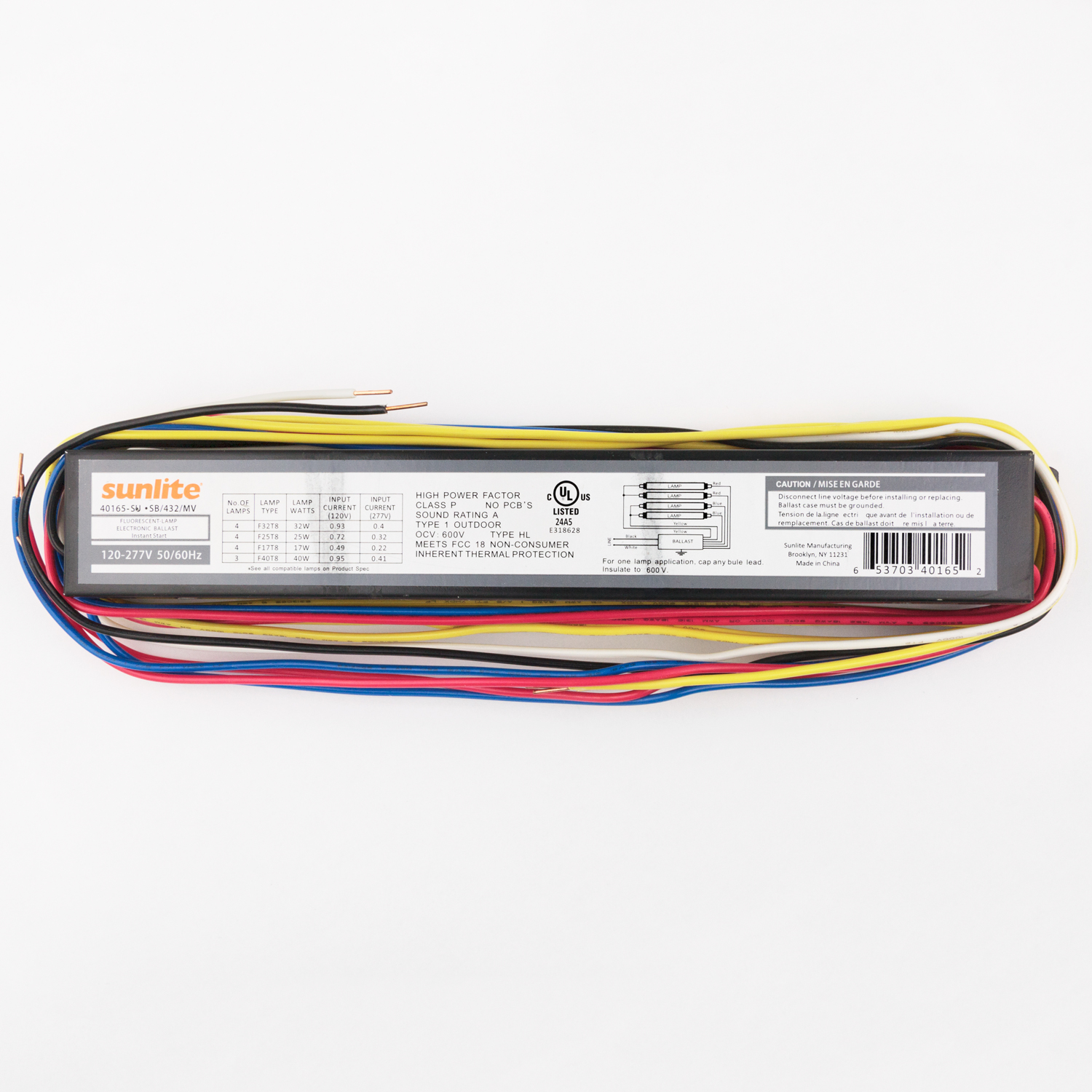 40165 SU SB432MV Sunlite