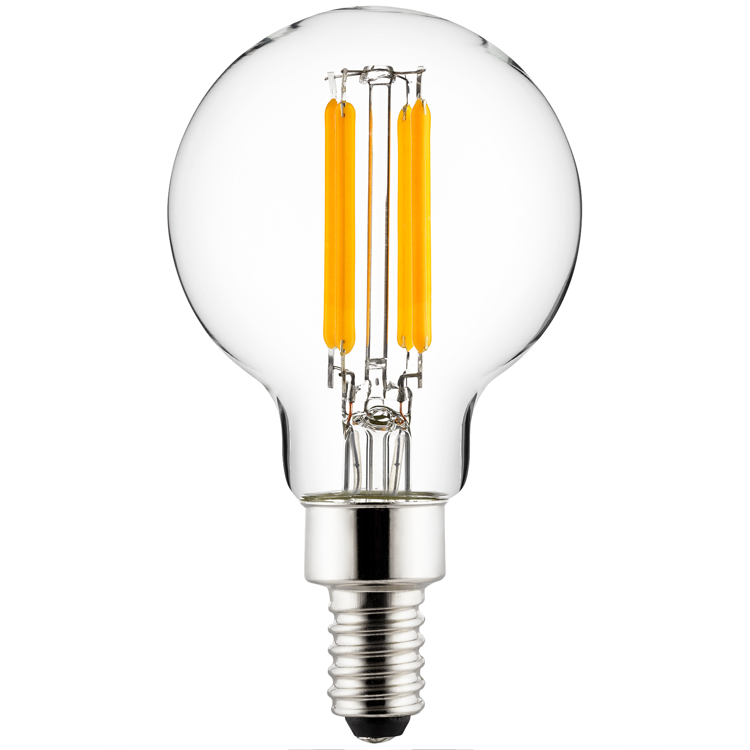 41547 SU G16 5 LED FS 5W E12 CL 30K 6PK Sunlite